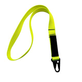 Bartact Pet Accessories Safety Yellow BarkTact Dog Leash Lead 18" | Several Colors | Removable Patch | Made in USA | Bartact