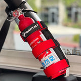 Bartact Roll Bar Accessories Fire Extinguisher Holder Mount for padded Roll Bars Holds Optional 2.5 - 5 LB Extinguisher | Bartact