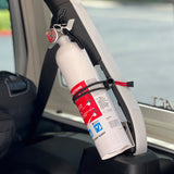 Bartact Roll Bar Accessories Fire Extinguisher Mount for Jeep Wrangler JLU | Aluminum w/ Optional 2.5 - 5 LB Fire Extinguisher | Bartact (Patent Pending) | Made in USA