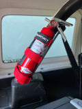 Bartact Roll Bar Accessories Fire Extinguisher Mount for padded Roll Bars Holds 2.5 - 5 LB Extinguisher | Bartact