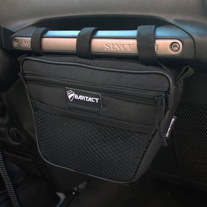 Roll Bar Bag Barrel for Jeep Wrangler Gladiator and Other Roll Bars Dash  Handle & PALS / MOLLE System Bartact MEDIUM