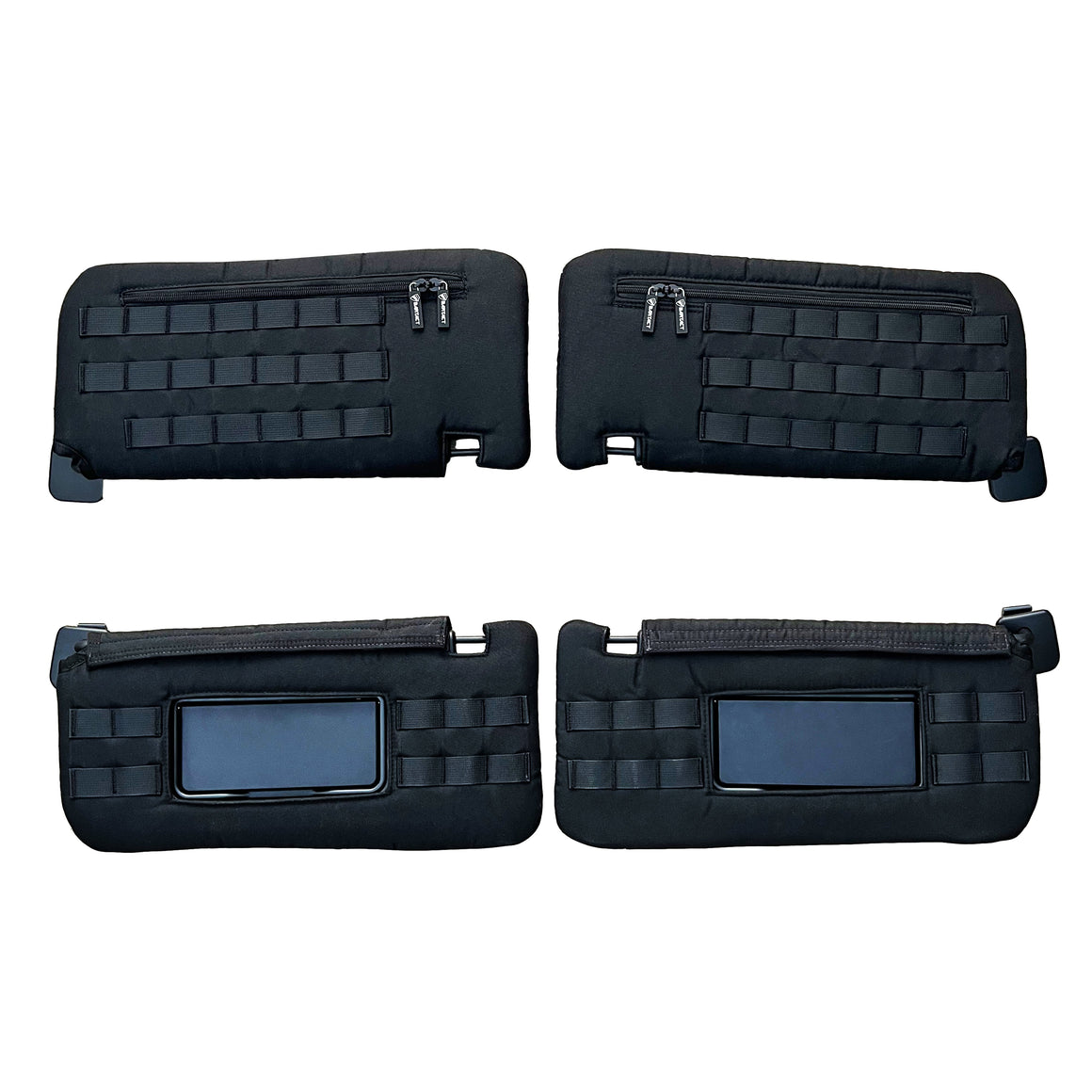 Bronco Accessories Visor Covers w/ MOLLE for Ford Bronco 2021 2022 2023