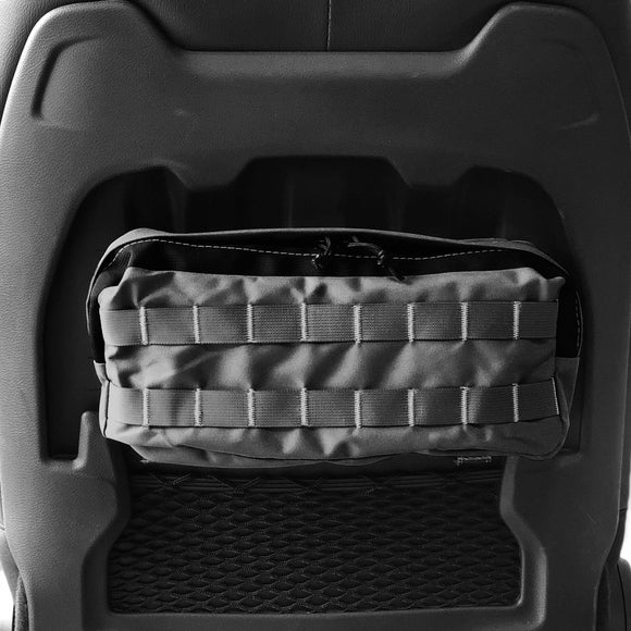 Bartact Bags and Pouches Graphite Bartact Seat Back MOLLE Pouch FOR front seat of Jeep Wrangler JL, JLU, & Gladiator (RUBICON ONLY) 14