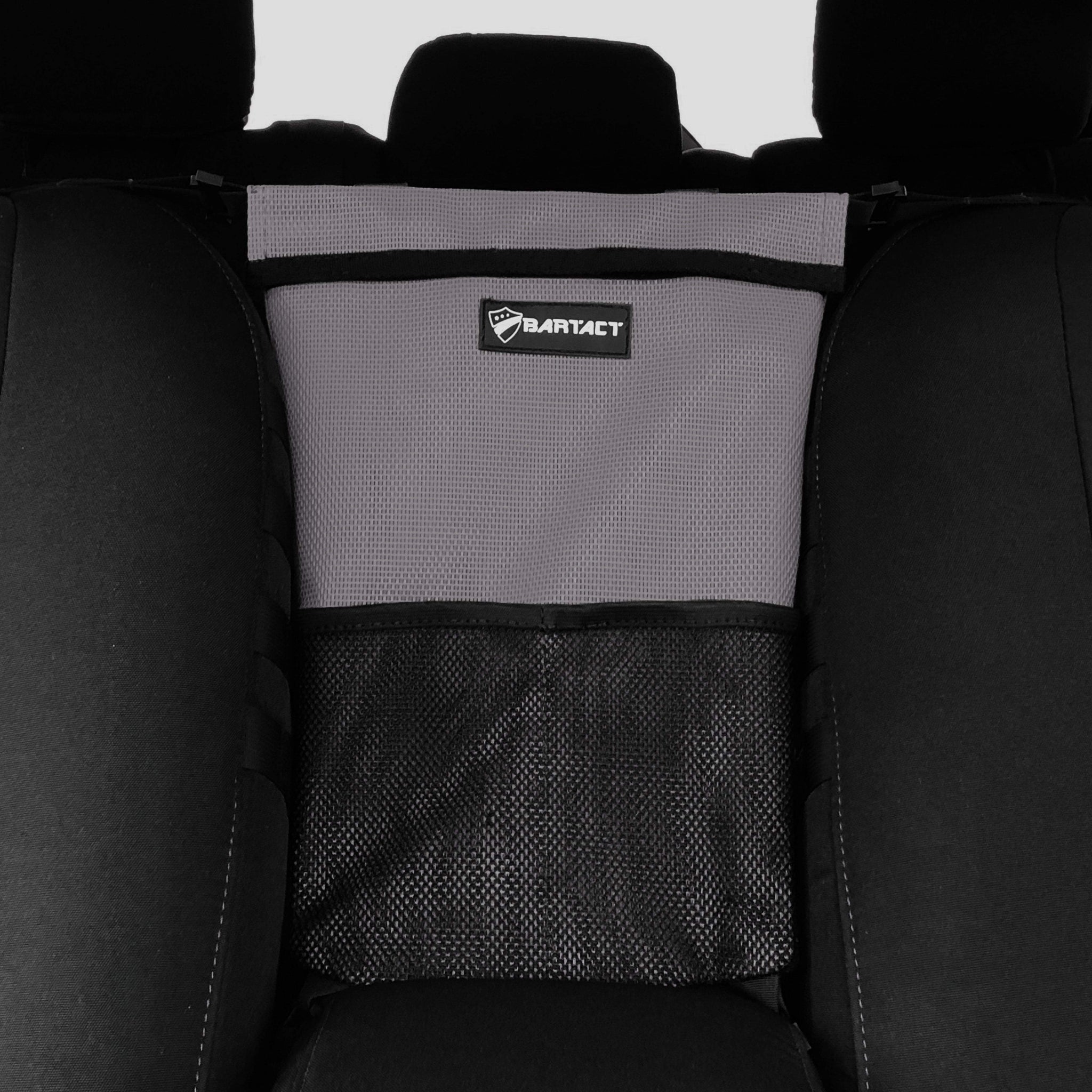 VEHIRIE 3-Layer Car Net Pocket 30 X 30 Cm Mesh Bag Organiser Between Front Seat BackSeat Mesh Kid Dog Pet Barrier Storage Net Handbag Tissue Purse Holder For Car, SUV, Van