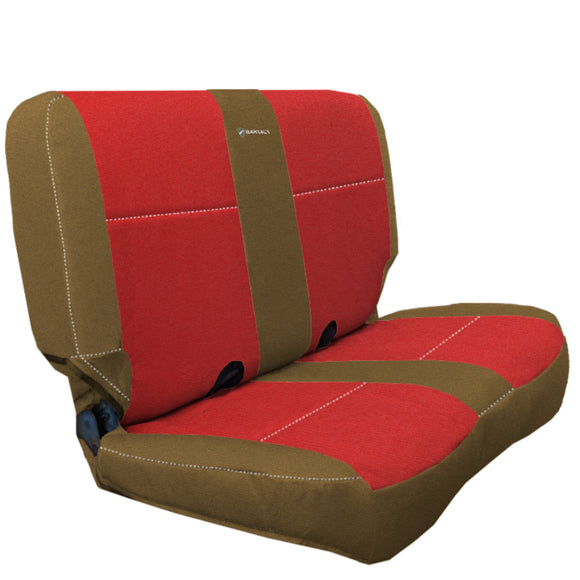 Bartact cpb_product Fully Customized Rear Bench Tactical Seat Cover for Jeep Wrangler TJ & LJ 2003-06 Bartact w/ MOLLE