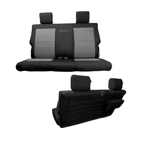 Bartact cpb_product Rear Bench Tactical Seat Cover for Jeep Wrangler JK 2013-18 2 Door Bartact w/ MOLLE