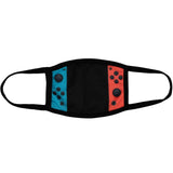 Bartact Face Masks 1 Kids Face Mask, Nintendo Switch Inspired Gamer Mask, Nintendo Switch Face Mask, Switch Mask, Reversible 2 ply Polyester Reusable Washable Face Mask Covers w/ Filter Slot by Bartact