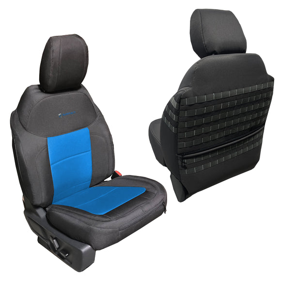 Bartact Ford Bronco Seat Covers black / blue / Same as insert Color Bartact Tactical Front Seat Covers for Ford Bronco 2021 - 2022 / 4-Door Only