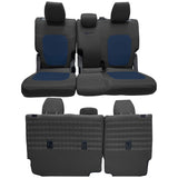 Bartact Ford Bronco Seat Covers black / navy / Same as insert Color Bartact Tactical Rear Bench Seat Covers for 4 Door Ford Bronco 2021 - 2022 - NO Armrest Only