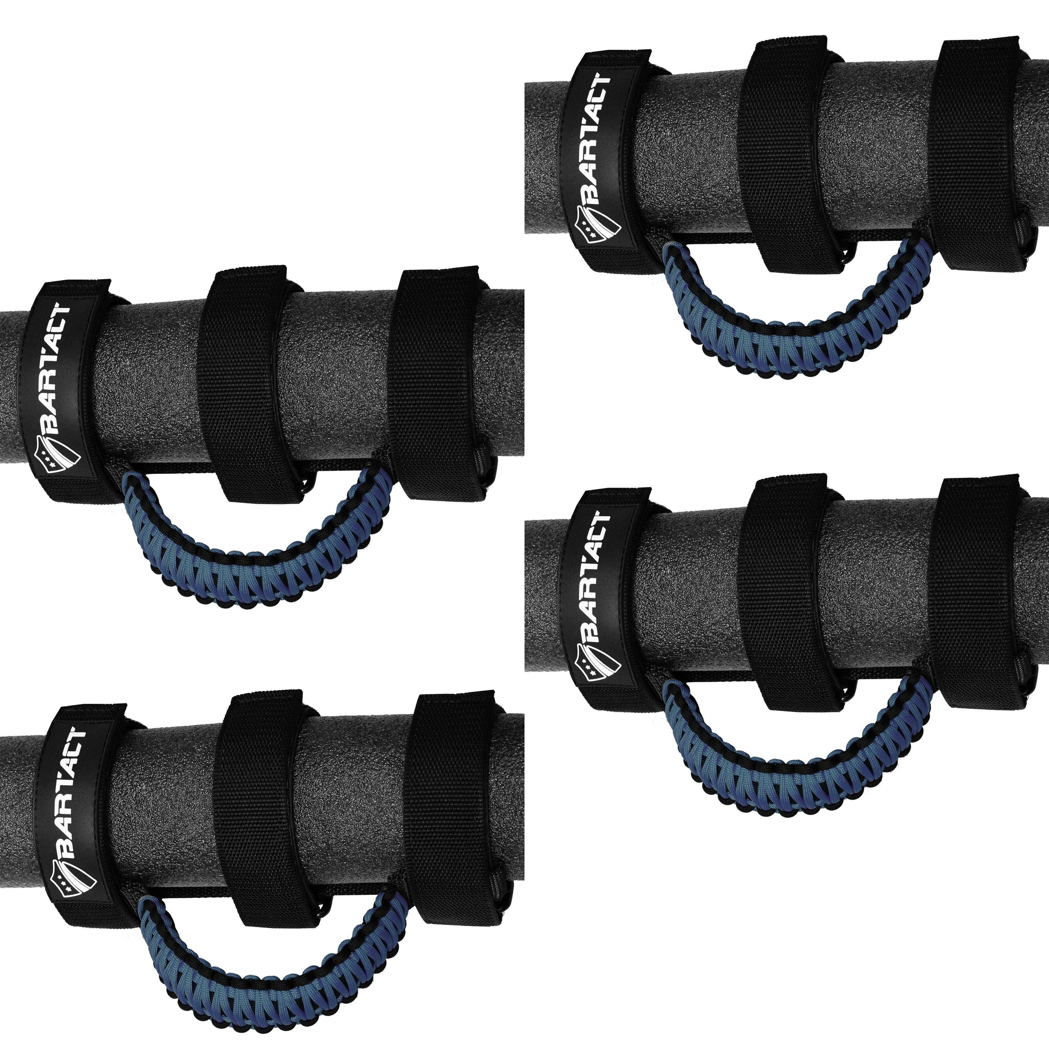 Paracord Grab Handles for Roll Bars Set of 4 for Jeep Wrangler JL