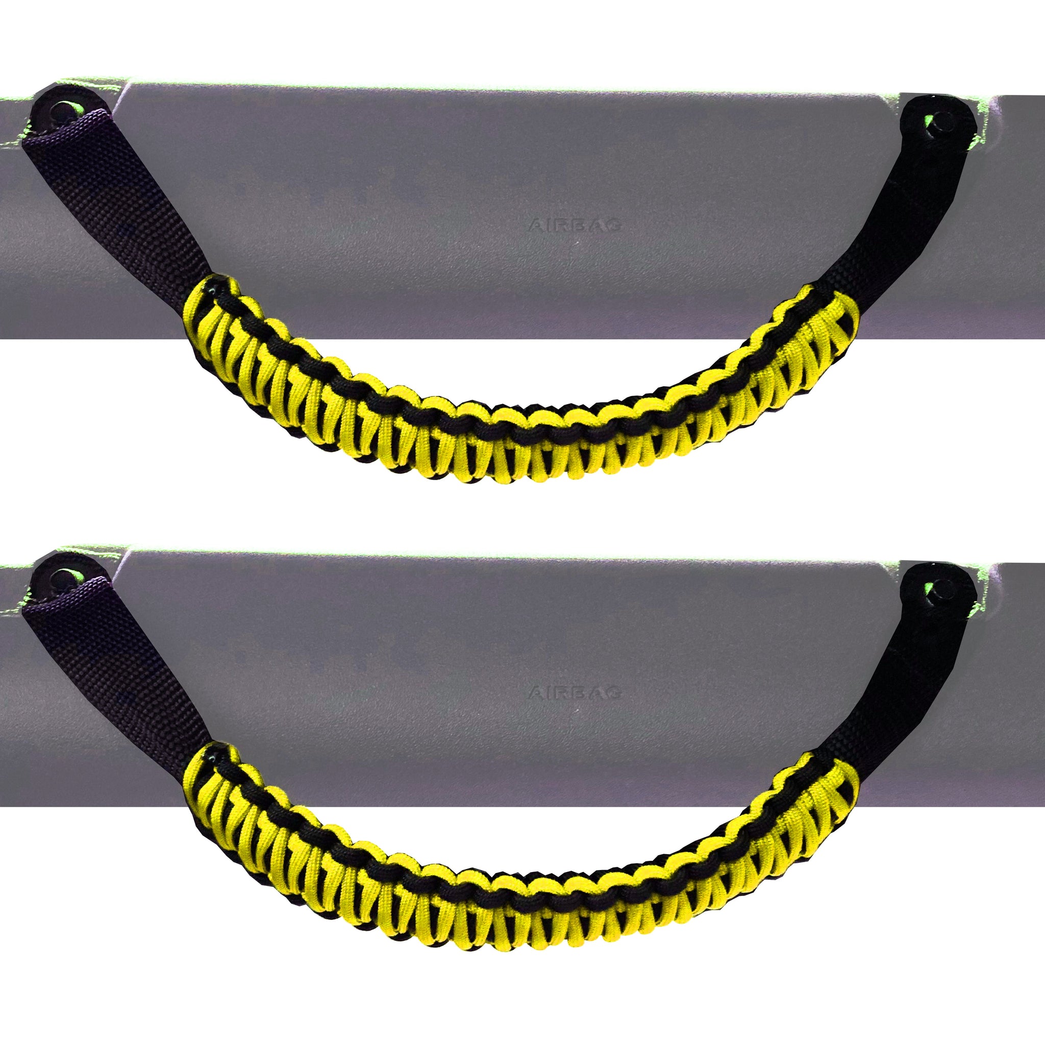 Alças Paracord Para Bronco KKIKK - Kit 2 Portas Verde 2021-2024