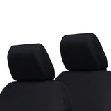 Bartact Headrest Covers Black Head Rest Covers (PAIR) for 2019-20 Jeep Gladiator Front Seats