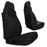 Bartact Jeep Wrangler Seat Covers black / black Front Tactical Seat Covers for Jeep Wrangler TJ & LJ 2003-06 BARTACT (PAIR) w/ MOLLE