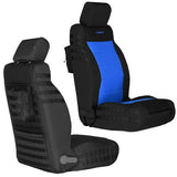 Bartact Jeep Wrangler Seat Covers black / blue Front Tactical Seat Covers for Jeep Wrangler 2007-10 JK & JKU BARTACT (PAIR) - SRS Air Bag Compliant