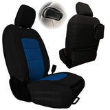 Bartact Jeep Wrangler Seat Covers black / blue / Same as insert Color Front Tactical Seat Covers for Jeep Wrangler JL 2018-22 2 Door ONLY (NOT for Mojave or 392 Edition) Bartact w/ MOLLE
