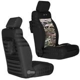 Bartact Jeep Wrangler Seat Covers Black / Multicam Front Tactical Seat Covers for Jeep Wrangler 2007-10 JK & JKU BARTACT (PAIR) - SRS Air Bag Compliant
