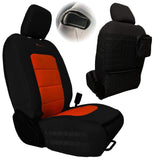 Bartact Jeep Wrangler Seat Covers black / orange / Same as insert Color Front Tactical Seat Covers for Jeep Wrangler JL 2018-22 2 Door ONLY (NOT for Mojave or 392 Edition) Bartact w/ MOLLE
