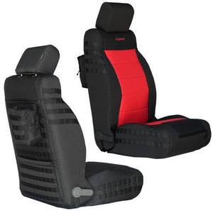 Bartact Jeep Wrangler Seat Covers Front Tactical Seat Covers for Jeep Wrangler 2007-10 JK & JKU BARTACT (PAIR) - SRS Air Bag Compliant