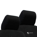 Bartact Jeep Wrangler Seat Covers Head Rest Covers (PAIR) for 2007-10 JK & JKU Front Seats