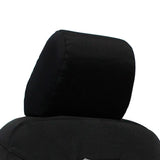 Bartact Jeep Wrangler Seat Covers Head Rest Covers (PAIR) for 2011-18 Jeep Wrangler JKU 4 Door Rear Bench