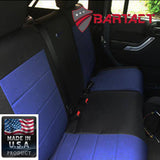 Bartact Jeep Wrangler Seat Covers Rear Bench Tactical Seat Covers for Jeep Wrangler JKU 2008-10 4 Door Bartact w/ MOLLE