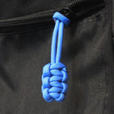 Bartact Miscellaneous 5 / Cosmos Blue Paracord Zipper Pulls (w/ key ring) - qty 5 - Hand Woven USA 550 Paracord - Bartact