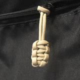 Bartact Miscellaneous 5 / Khaki Paracord Zipper Pulls (w/ key ring) - qty 5 - Hand Woven USA 550 Paracord - Bartact