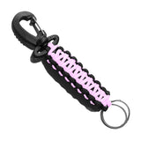 Bartact Miscellaneous Baby Pink Paracord Keychains