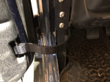 Bartact Miscellaneous Door Limiting Straps & Black Footman Loops | adjustable (pair of 2) for Jeep Wrangler 1976-06 CJ, YJ, TJ, LJ | Bartact