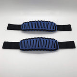 Bartact Miscellaneous Midnight Adjustable Paracord Door Limiting Straps (pair of 2) for 1976-06 Jeep Wrangler CJ, YJ, TJ