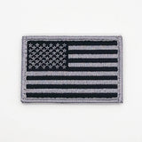 Bartact Miscellaneous Morale Patches, Embroidered American Flag Patch - USA, Thin Blue Line, Thin Red Line 2" x 3" Patch w/ Velcro/Hook backing