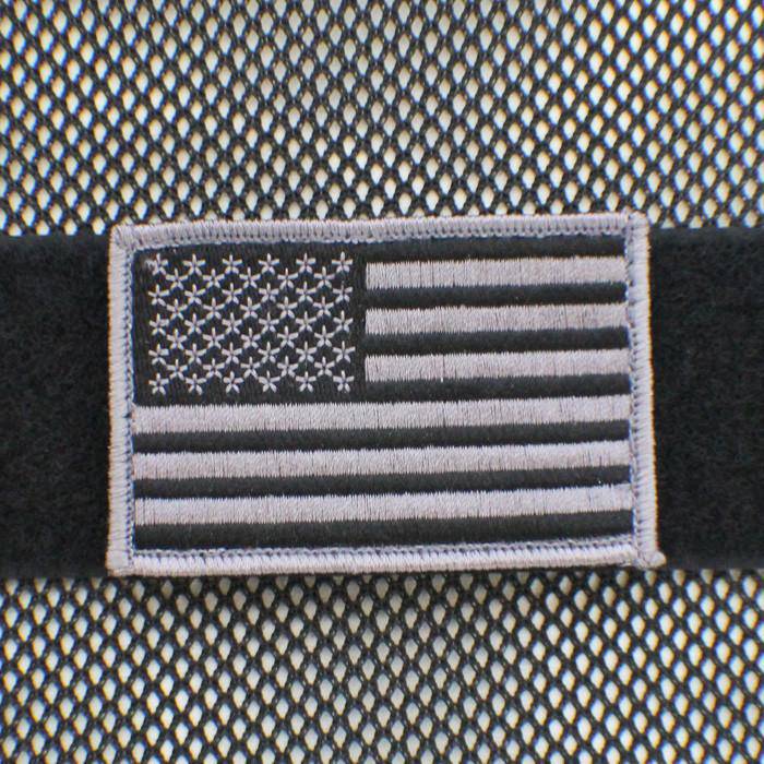 Black & White American Flag Patch - Hook & Loop Morale Patches – Nine Line  Apparel