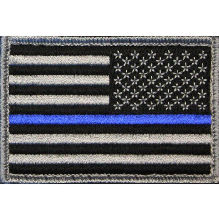 Tactical Morale Patch USA Embroidered American Flag Patch Velcro Patch Hook  and Loop Fastener Backing Emblem (Multitan) 