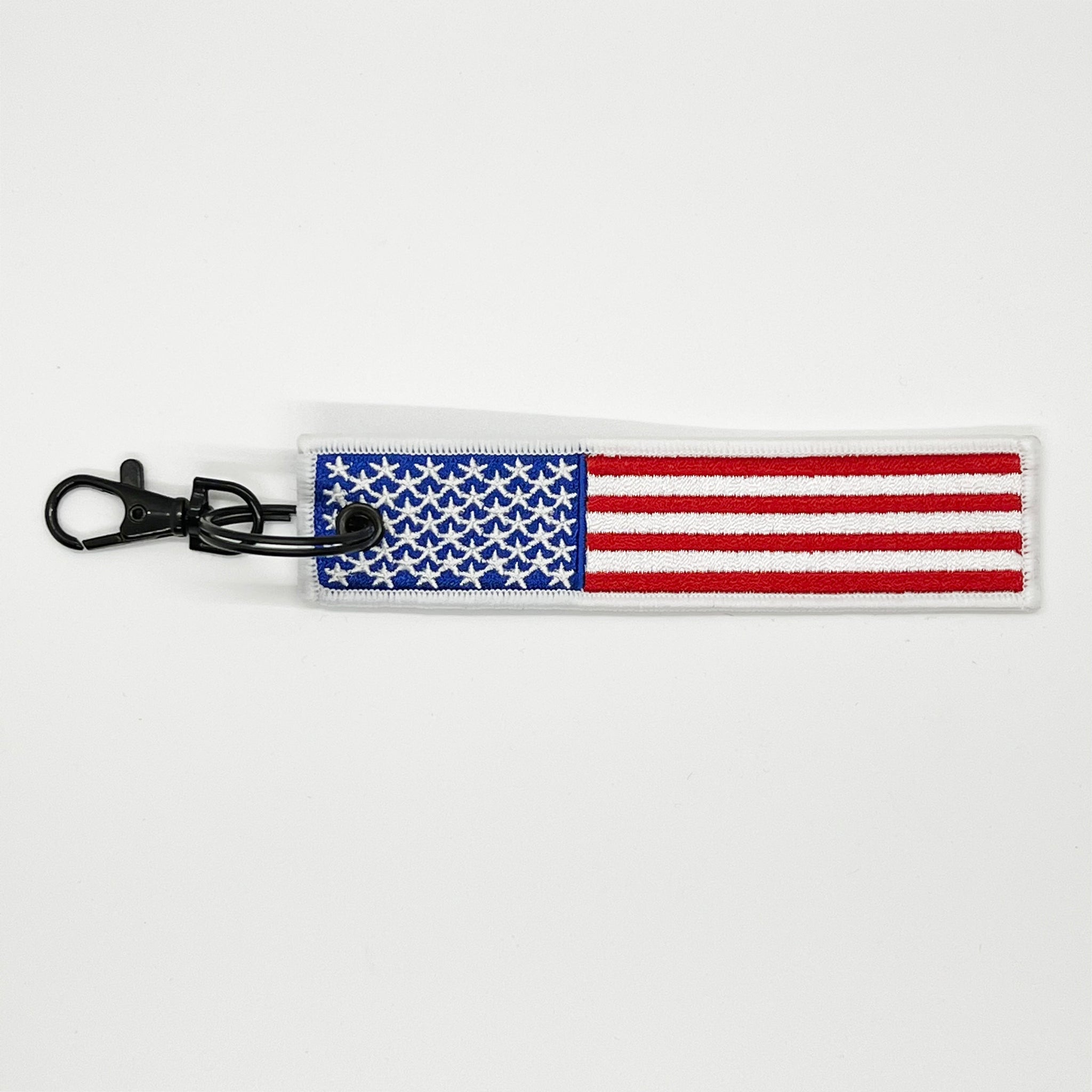 USA Flag Embroidered Keychains | Bartact