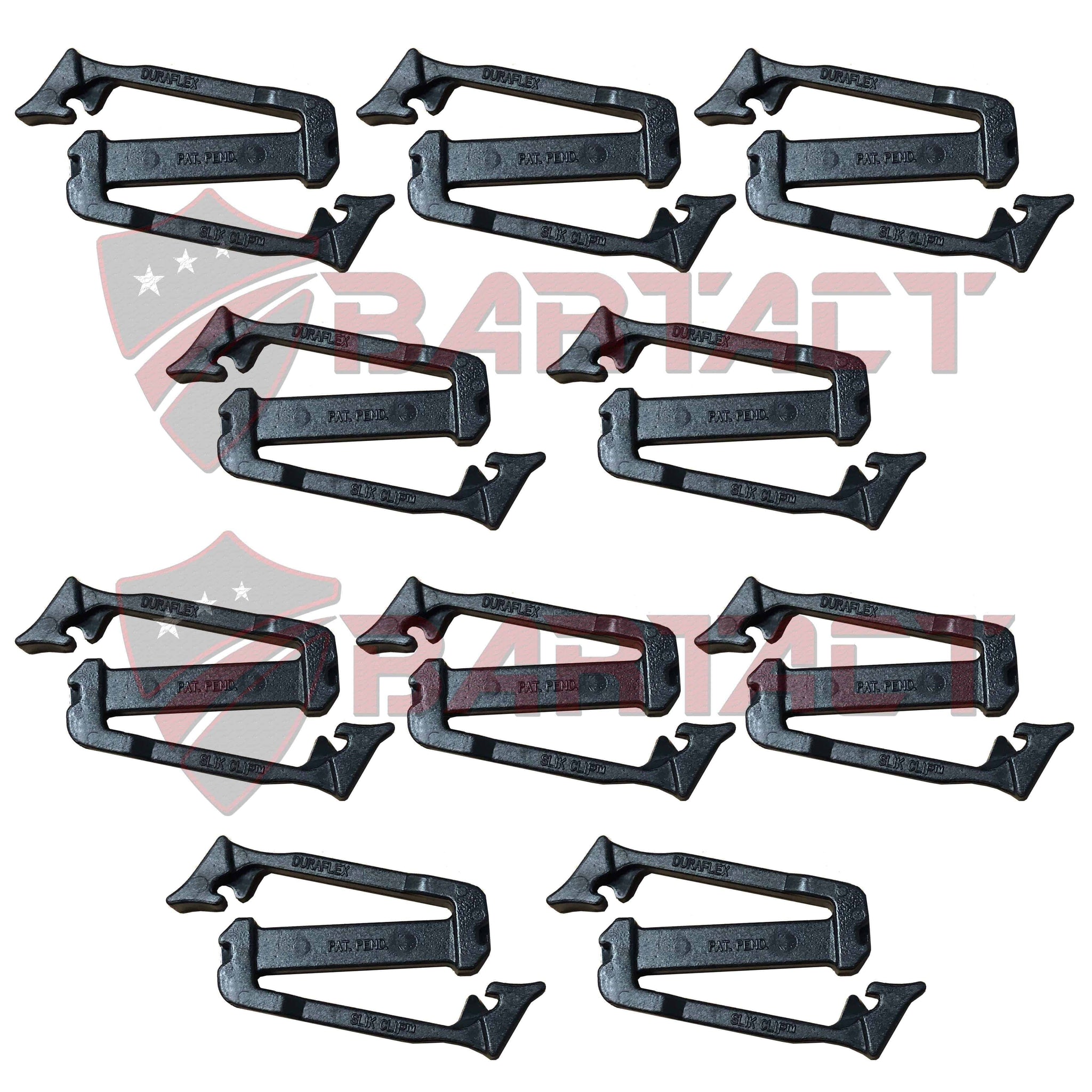 MFH MOLLE-Adapterclip – Klickverschluss Aus Plastik, Für PALS-Systeme, 5,3 X 3 Cm, 10 G – Für Outdoor & Tactical