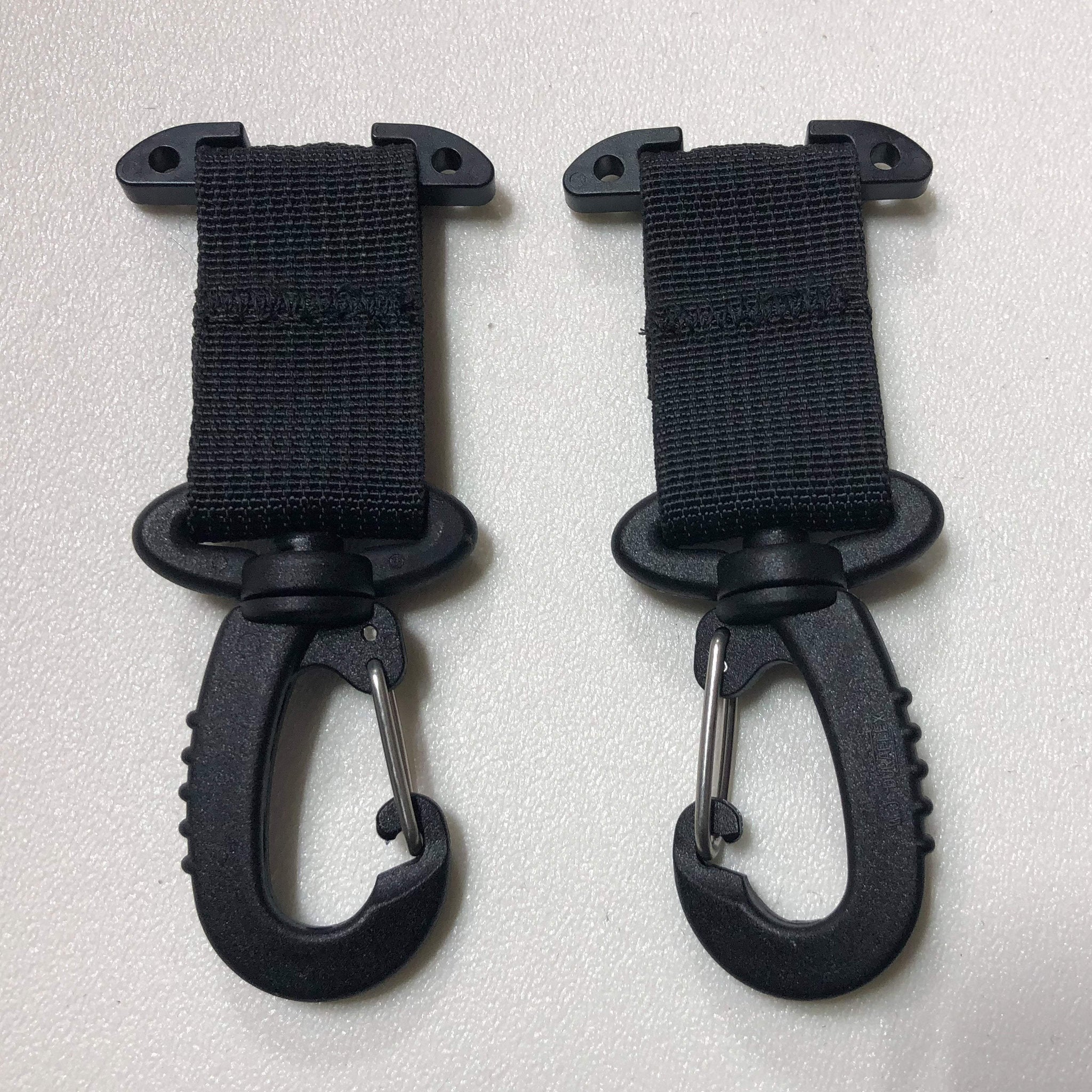 MOLLE Attachments, Bartact, PALS/MOLLE T-Bar & Heavy Duty Acetal Swivel  Hooks (pair of 2)