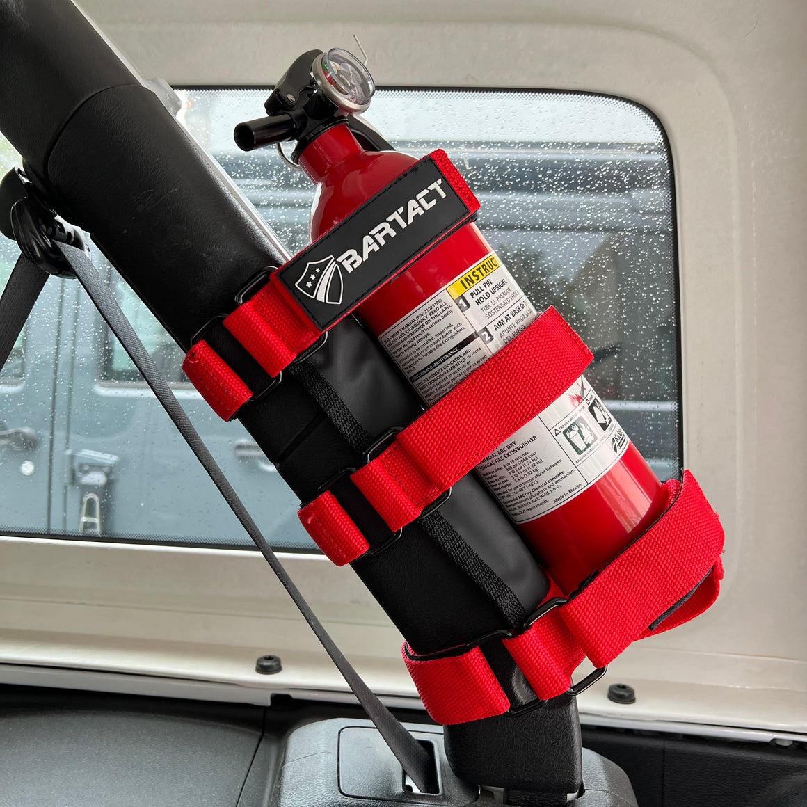 Fire Extinguisher Roll Bar Mount Bartact