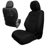 Bartact Toyota Tacoma Seat Covers black / black Front Tactical Seat Covers for Toyota Tacoma 2016-19 All Models (TRD & Non-TRD) BARTACT (Pair) w/ MOLLE