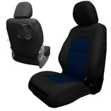 Bartact Toyota Tacoma Seat Covers black / navy Front Tactical Seat Covers for Toyota Tacoma 2016-19 All Models (TRD & Non-TRD) BARTACT (Pair) w/ MOLLE