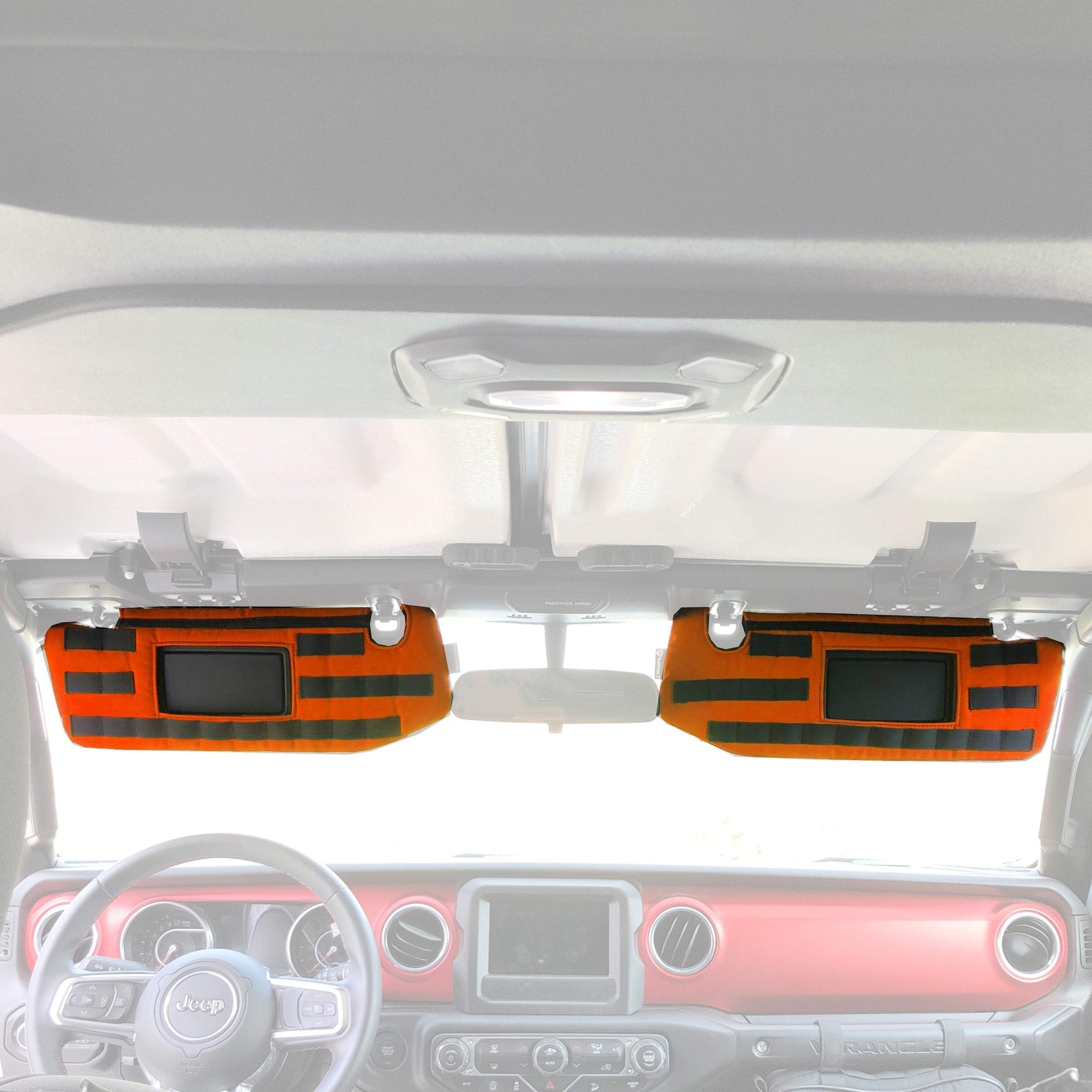 Sun Visor Clip Repair Kit For Jeep Wrangler JK JL Gladiator JT - View #3
