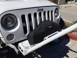 Bartact Winch Covers Black / Fabric Winch Cover for Warn Zeon 10 and 12 - PATENT PENDING - BARTACT